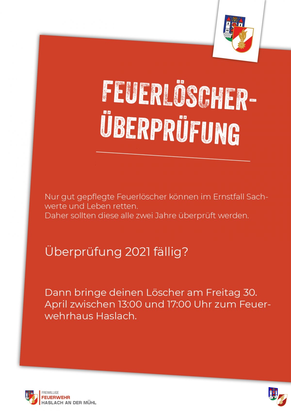 Feuerlöscherüberprüfung